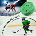 thumbnail image 4 of Balle Plate de Hockey à Double Couche pour Patinage à Roulettes et Entraînement, 4 of 7