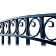 thumbnail image 5 of ALEKO Paris Style Iron Wrought Garden Steel Pedestrian Gate 5' x 4' With 2 Posts, 5 of 5