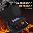thumbnail image 2 of Amdohai Fireproof File Document Bag Safety Organizer with 3-Digit Lock Zipper Closure Fire & Water Resistant, 2 of 8