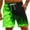 Green, variant on Fheaev Swim Trunks Dry Swimming Shorts For Men Beachwear Outdoor Drawstring Board Short Funny Swimwear Bathing Suits Men's Flame Printing Special Print Beach Trouser Shorts Pant
