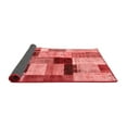 thumbnail image 2 of Ahgly Company Indoor Round Patchwork Red Transitional Area Rugs, 4' Round, 2 of 4