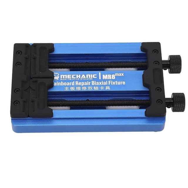 Motherboard Repair Biaxial Fixture Aluminum Alloy Multifunctional Portable Phone Motherboard Fixture for CPUs Hard Drives