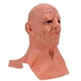 thumbnail image 3 of Accesorios de cosplay, máscara de anciano aterradora máscara de cabeza de Halloween máscara de anciano ultra sensible, 3 of 8