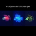 thumbnail image 4 of Acuario Tanque de peces Decoración de peces artificiales Acuario Glowing Lionfish Decoración fl Abanopi Decoración de acuario, 4 of 7