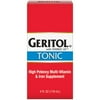 Geritol Tonic: w/Ferrex 18 High Potency Multi-Vitamin & Iron Supplement, 4 Oz