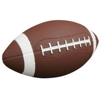 Amosfun Portable Rugby Ball Size 5 Brown Designed for Safe and Practical Use