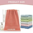 thumbnail image 3 of Soft Linen Washcloths for Bathroom Cotton Wash Cloth Set, 13x29 in Soft Rags for Body and Face Washcloths, 3 of 7