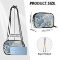 thumbnail image 4 of FORMRS Mini Crossbody Bag for Women Adjustable Rope Shoulder Casual Phone Purse, Blue Hydrangeas Pattern, 4 of 7