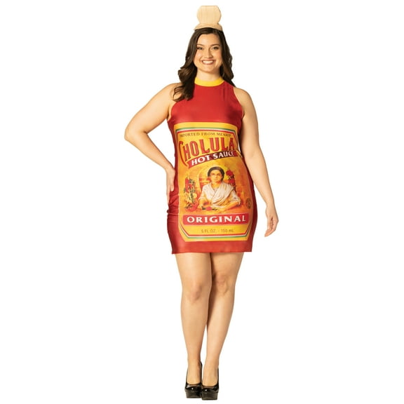 Imposta Costumes Cholula Dress Halloween Costume, Red, Women's Size 12-16, 30034-LXL