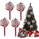 thumbnail image 2 of Christmas Children's Plastic Tree Candy Cane Ornament (A, style) 1 Pieces, 2 of 4