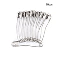 thumbnail image 4 of Sonducket Pack of 60 Metal Safety Pin DIY Stitching Clothes Accessory Garment Fixing Craft Pins Knitting for Professional Tailor Type3 NO3, 4 of 6
