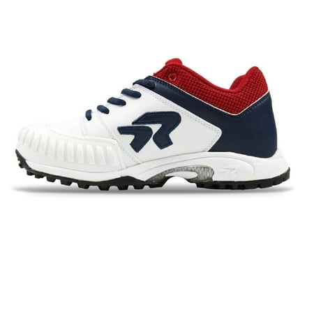 

Softball Shoes Ringor Flite Turf Shoes w/ Pitching Toe Women s -American Spirit