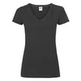 thumbnail image 1 of Fruit Of The Loom Womens V Neck Lady Fit T-Shirt, 1 of 4