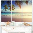 thumbnail image 1 of Typical Sunset on Seychelles Beach Seascape, 1 of 1