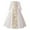 r-636White230, variant on MEZZALL Dresses Elegant Girls Party Dress With Embroidery Sequins Gown Stylish Short Sleeve Crew Neck Solid Color Child Sundress