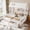 White, variant on Jopath Double Twin Platform Bed with Storage Shelves and Drawers, House Platform Bed with Support Slats, Childlike and Playhouse Design for Boys Girls Natural