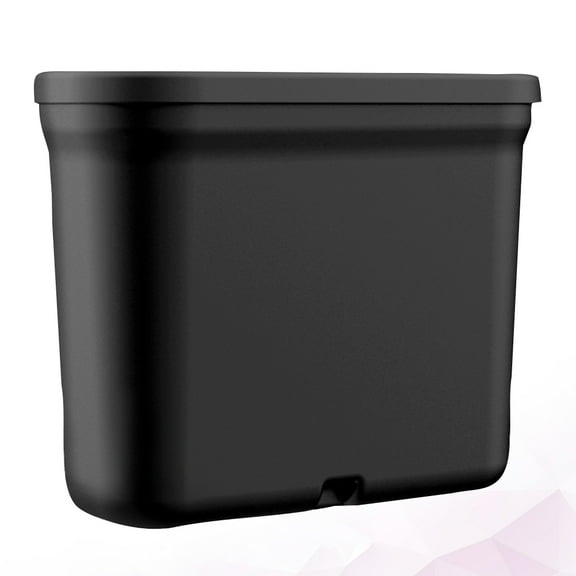 Mobutofu 1Pcs Mini Trash Bin for Car with Lidded Design and Waterproof Feature