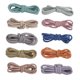 thumbnail image 3 of unbranded 10 Pares De Cordones Trenzados Redondos Para Con Reflectante, 3 of 8