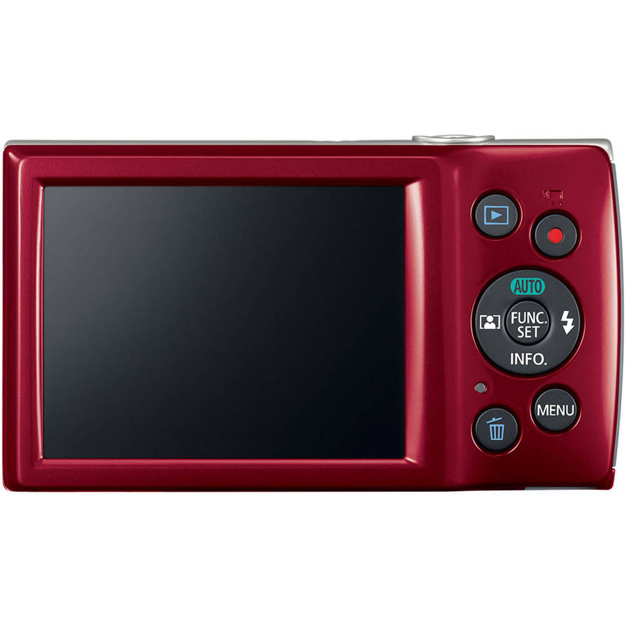 Cannon 1096C001-3-KIT Elph 180 with Card & Case-Red
