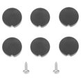 thumbnail image 1 of KONTONTY 6Pcs Standard Design Black PP Cover for Car Owners Car Maintenance, 1 of 8