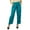 Teal Blue, variant on Bimba Women Long Pajama With Pockets Modal Cotton Night Pyjama Sleepwear