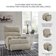Signature Design by Ashley Man Fort Rocker Recliner in Dusk
