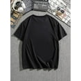 thumbnail image 3 of Camisetas con gráficos de talla grande: corte ultra relajado, cuello redondo, silueta oversize, camisetas con gráficos vibrantes para un look chic y moderno, ideales para el verano, estampado único "P, 3 of 7