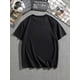 thumbnail image 3 of Camisetas con gráficos de talla grande: corte ultra relajado, cuello redondo, silueta oversize, camisetas con gráficos vibrantes para un look chic y moderno, ideales para el verano, estampado único "P, 3 of 7