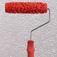 thumbnail image 4 of 7 '' cepillo de del rodillo mural de pintura de flor del relieve 1 SM SunniMix Rodillo de pintura de la decoración de la pared de DIY, 4 of 7