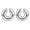 silver, variant on Stylish Ear Clips Elegant Piercing Ear Cuff for Men and Women Unisex Thick Cartilage Earrings Trendy Jewelry