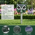 thumbnail image 4 of 2026 Upgraded Solar Ultrasonic Animal Repellent Outdoor, Cat Squirrel Deer Repellent Devices with Waterproof Animal Deterrent for Garden Yard Farm, 4 of 8