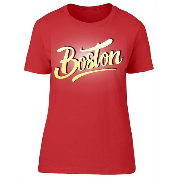 City Boston T-Shirt Women -Image by Shutterstock, Female x-Large