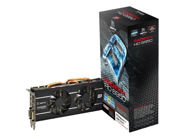 XFX Radeon HD 6950 - Graphics card - Radeon HD 6950 - 2 GB GDDR5 - PCIe 2.1 x16 - Mini DisplayPort