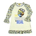 thumbnail image 1 of Despicable Me Robe de Nuit Pyjama Câline pour Filles Tout-Petits Minions 3T Blanc Cassé, 1 of 2