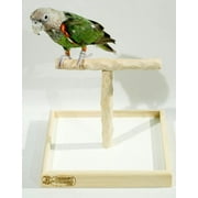 Deluxe Tabletop NU Perch - Parrot T Perch Stand