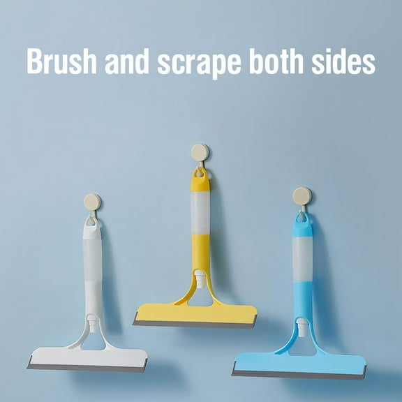 Tyidzon Shower Squeegee for Glass Doors, Easy Grip Handheld Squeegee for Bathroom, Shower, Glass Window Wiper, Car Windshield, Mirror, Kitchen Sink, Cleaning Supplies