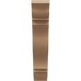 thumbnail image 2 of Ekena Millwork 5 1/2"W x 24"D x 28"H Funston Traditional Rough Cedar Woodgrain TimberThane Bracket, Primed Tan, 2 of 6