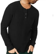 Place and Street Henley Thermal Shirt for Men
