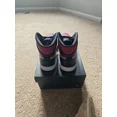 thumbnail image 3 of A i r-Jor-dan 1 Mid Black/Noble Red-White Size 8.5, 3 of 6