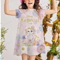 thumbnail image 2 of Ropa de verano para niños, bonitos Vestidos coreanos para niñas pequeñas, disfraz de fiesta de princesa Elsa Anna congelada, Vestidos con lazo, trajes 3D, ropa 6T Gao Jinjia LED, 2 of 2