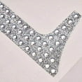 thumbnail image 5 of Balsa Circle 4" Silver Solid Letter Solid Number Self-Adhesive Rhinestones Gems Sticker, 5 of 6