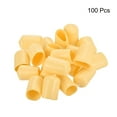 thumbnail image 2 of Uxcell 100pcs Round Rubber End Caps 9/16"(14mm) Beige Vinyl Cover Screw Thread Protectors, 2 of 3