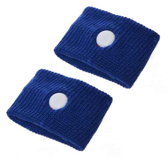 iaksohdu 1Pair Anti Nausea Carsickness Seasick Motion Sickness Relief Wristband Bracelet