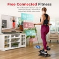 thumbnail image 5 of Sunny Health & Fitness Exercise Products Twist Stepper Machine with Free Smart SunnyFit App, 5 of 8