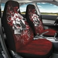 thumbnail image 2 of Binienty Floral Skull Car Seat Covers Front Seats Only Stretchy Bucket Seat Covers for Trucks SUV Jeep Halloween Auto Accessories Protectors Decor Set, 2 of 8