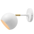 thumbnail image 5 of Sconce Wall Lamp Light Fixture, White, Metal, Mid Century Living Kitchen Cafe Bistro Hospitality Restaurant, Modern Contemporary HB33853, 5 of 9