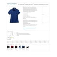 thumbnail image 2 of Port Authority L524 Ladies Colorblock Polo Shirt - Navy/ Blue Lake - 4X-Large, 2 of 2