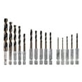 thumbnail image 2 of SKIL TDB5000 15pcs Hex Shank Twist Drill Bit Set for ¼-inch Hex Shank chuck Drill or Impact Driver, 2 of 6