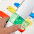 thumbnail image 5 of Flexible Ruler, Bendable Ruler, Ruler with Inches and Centimeters, Plastic Ruler, Super Elastic Ruler Drawing Translucent Ruler Plastic Soft Ruler Stationery, 5 of 6