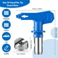 thumbnail image 3 of 3 Pieces Spray Tips Airless Paint Sprayer Tip Guard Nozzle Replacement for Airless Spray Paint Tip Nozzle(211,311), 3 of 7